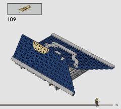 LEGO 76411 instructions page 75 – build guide