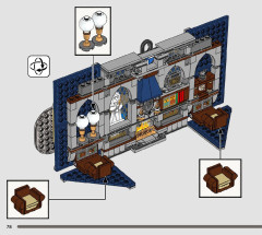 LEGO 76411 instructions page 78 – build guide