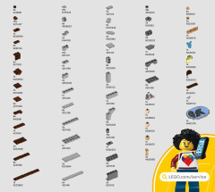 LEGO 76411 instructions page 83 – build guide