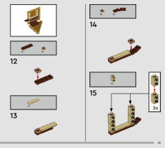 LEGO 76412 instructions page 15 – build guide