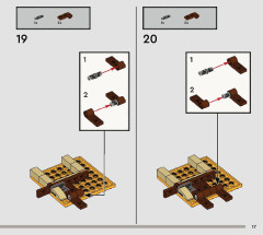 LEGO 76412 instructions page 17 – build guide