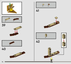 LEGO 76412 instructions page 34 – build guide