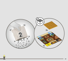 LEGO 76412 instructions page 45 – build guide