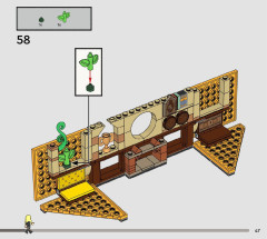 LEGO 76412 instructions page 47 – build guide