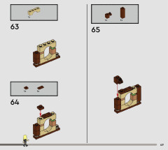 LEGO 76412 instructions page 49 – build guide