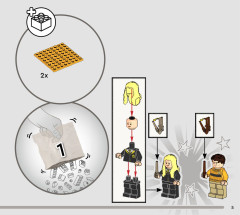 LEGO 76412 instructions page 5 – build guide