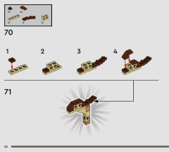 LEGO 76412 instructions page 52 – build guide