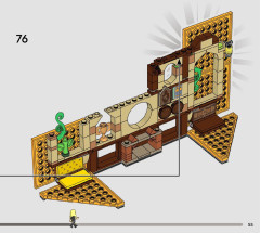 LEGO 76412 instructions page 55 – build guide