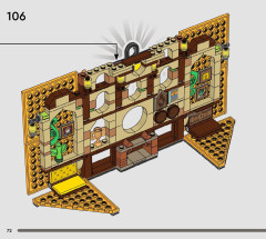 LEGO 76412 instructions page 72 – build guide