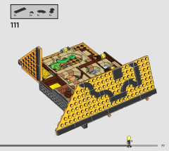 LEGO 76412 instructions page 77 – build guide