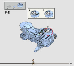 LEGO 76414 instructions page 101 – build guide