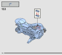 LEGO 76414 instructions page 106 – build guide