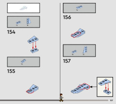 LEGO 76414 instructions page 107 – build guide