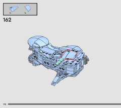 LEGO 76414 instructions page 110 – build guide