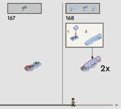 LEGO 76414 instructions page 113 – build guide
