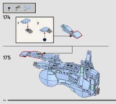 LEGO 76414 instructions page 116 – build guide