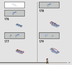 LEGO 76414 instructions page 117 – build guide