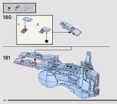 LEGO 76414 instructions page 118 – build guide