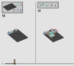 LEGO 76414 instructions page 12 – build guide