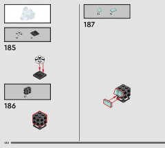 LEGO 76414 instructions page 122 – build guide