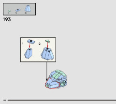 LEGO 76414 instructions page 126 – build guide