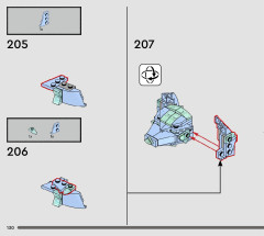LEGO 76414 instructions page 130 – build guide