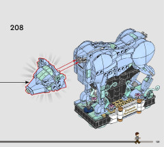 LEGO 76414 instructions page 131 – build guide