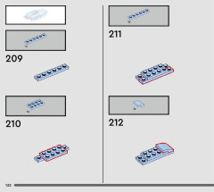 LEGO 76414 instructions page 132 – build guide