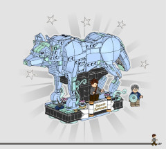 LEGO 76414 instructions page 139 – build guide