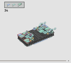 LEGO 76414 instructions page 21 – build guide