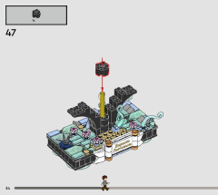 LEGO 76414 instructions page 34 – build guide