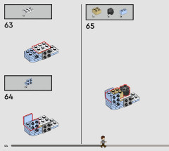 LEGO 76414 instructions page 44 – build guide