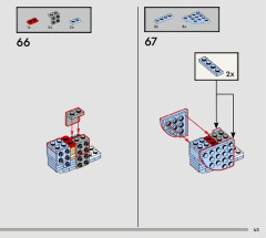 LEGO 76414 instructions page 45 – build guide