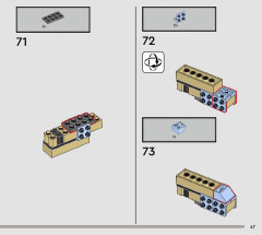 LEGO 76414 instructions page 47 – build guide