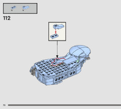 LEGO 76414 instructions page 72 – build guide