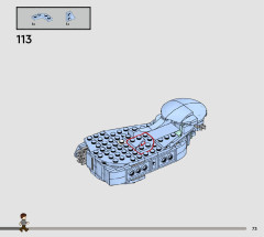 LEGO 76414 instructions page 73 – build guide