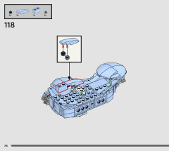 LEGO 76414 instructions page 78 – build guide