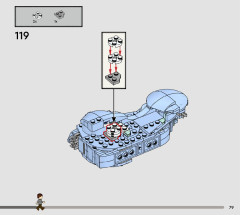LEGO 76414 instructions page 79 – build guide