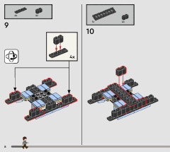 LEGO 76414 instructions page 8 – build guide
