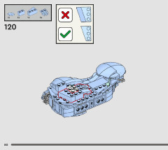 LEGO 76414 instructions page 80 – build guide
