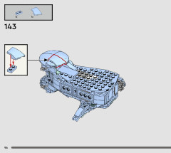 LEGO 76414 instructions page 96 – build guide