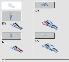 LEGO 76414 instructions page 100 – build guide