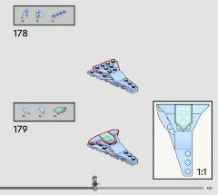 LEGO 76414 instructions page 101 – build guide