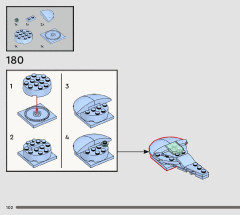LEGO 76414 instructions page 102 – build guide