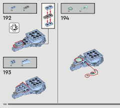 LEGO 76414 instructions page 108 – build guide