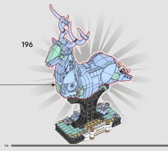 LEGO 76414 instructions page 110 – build guide