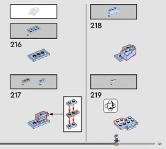 LEGO 76414 instructions page 121 – build guide