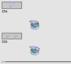 LEGO 76414 instructions page 128 – build guide