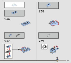 LEGO 76414 instructions page 129 – build guide
