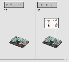 LEGO 76414 instructions page 13 – build guide